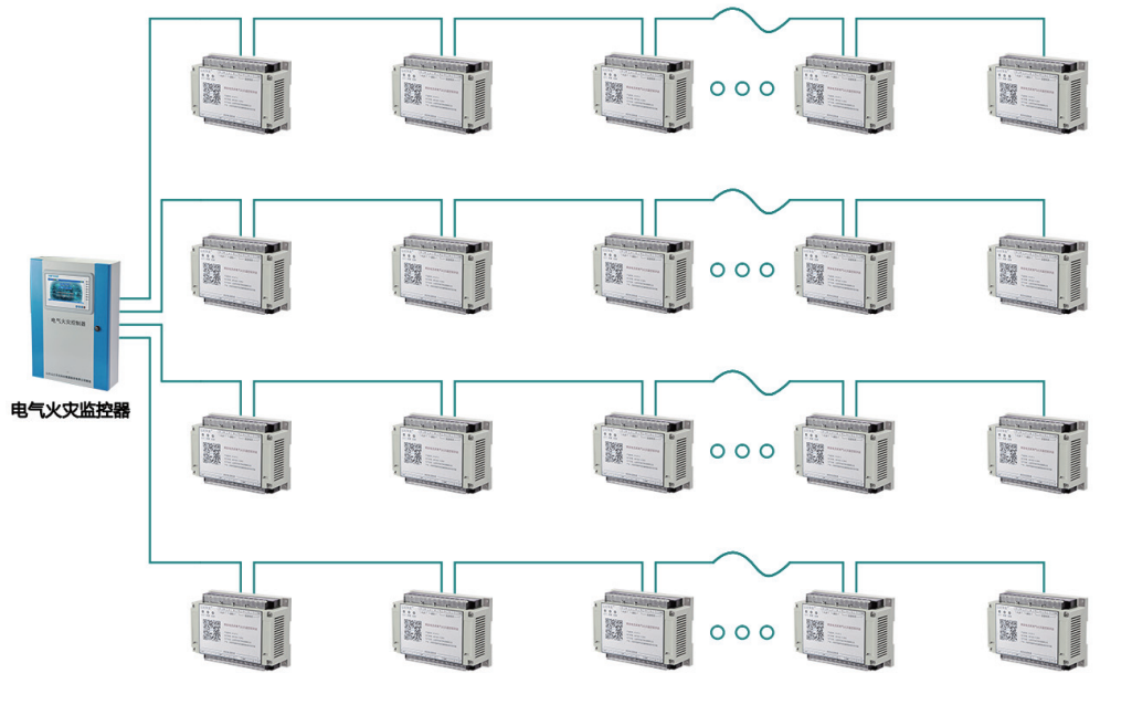 華天電氣火災(zāi)監(jiān)控器方案